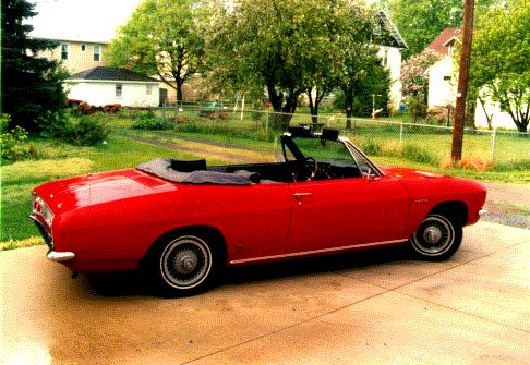 Ken's '66 "Corsa-ized" Monza convertible